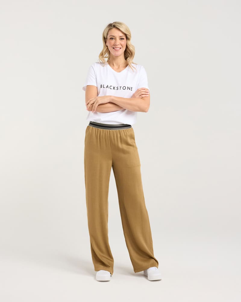 BLACKSTONE Rowan Wool Pants Camel