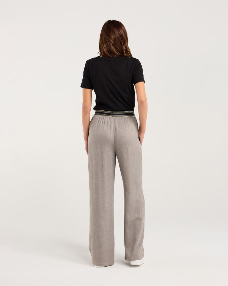 BLACKSTONE Rowan Wool Pants Platinum