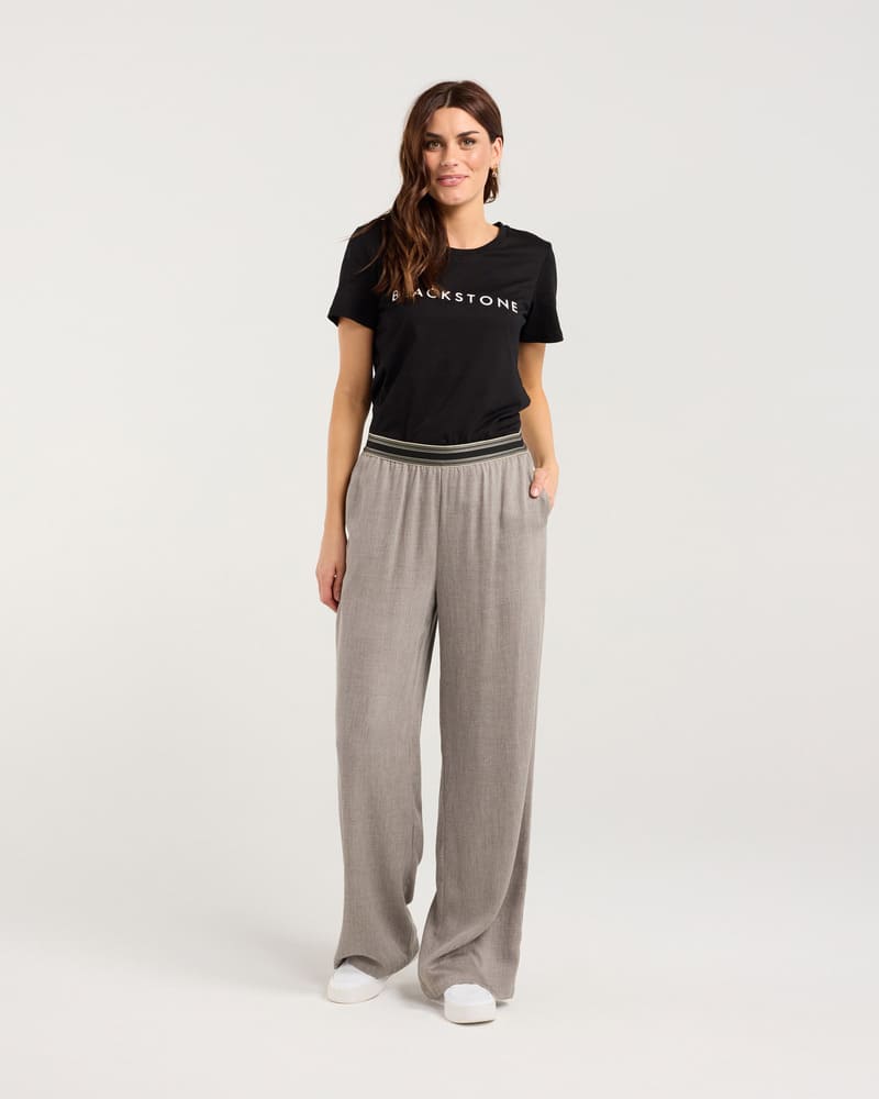 BLACKSTONE Rowan Wool Pants Platinum