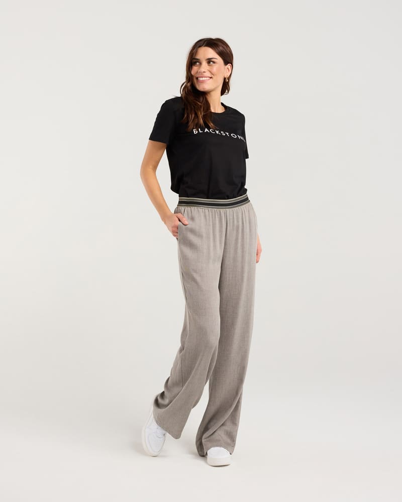 BLACKSTONE Rowan Wool Pants Platinum