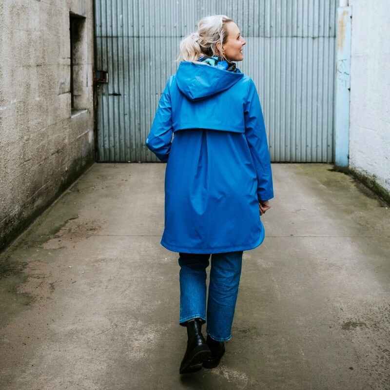 MOKE Billie Coated Raincoat IBlue
