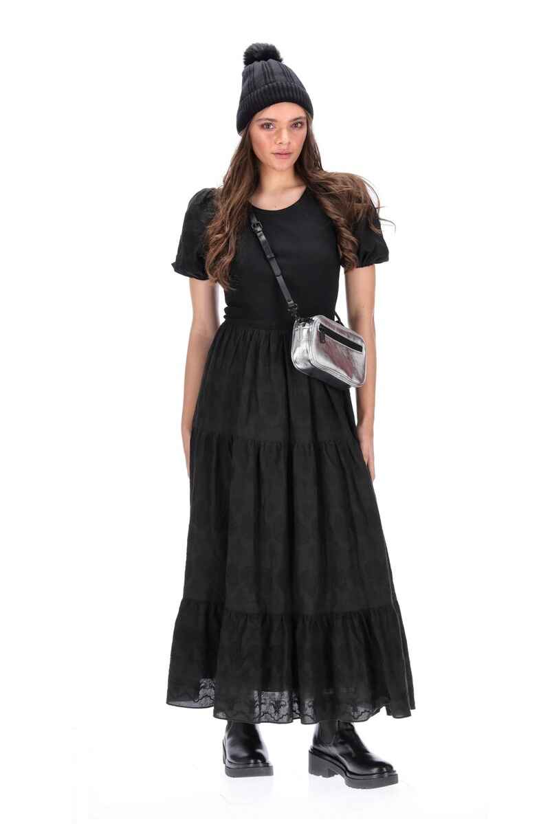 CHARLO Lalei Modal Dress Black