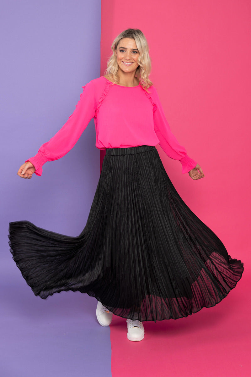 CHARLO Burguss Skirt Black