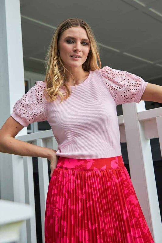 CHARLO Estelle Top Pink