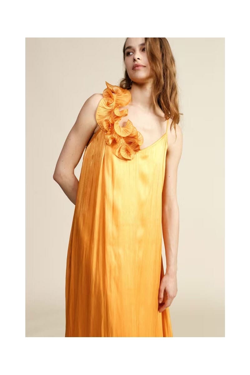 DIXIE Danza Valant Dress Papaya