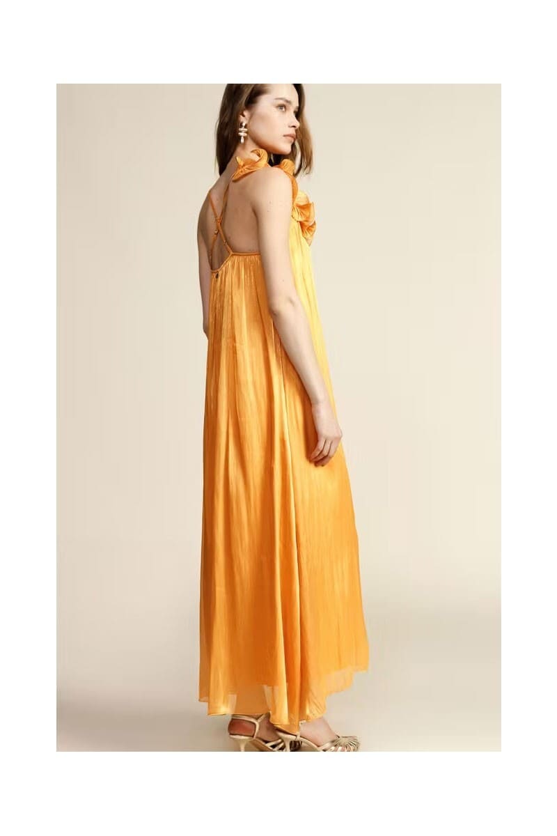 DIXIE Danza Valant Dress Papaya