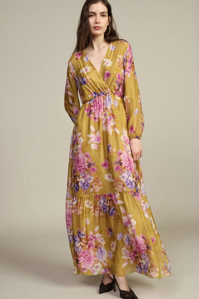 DIXIE Giardino Diva Dress GoldFl