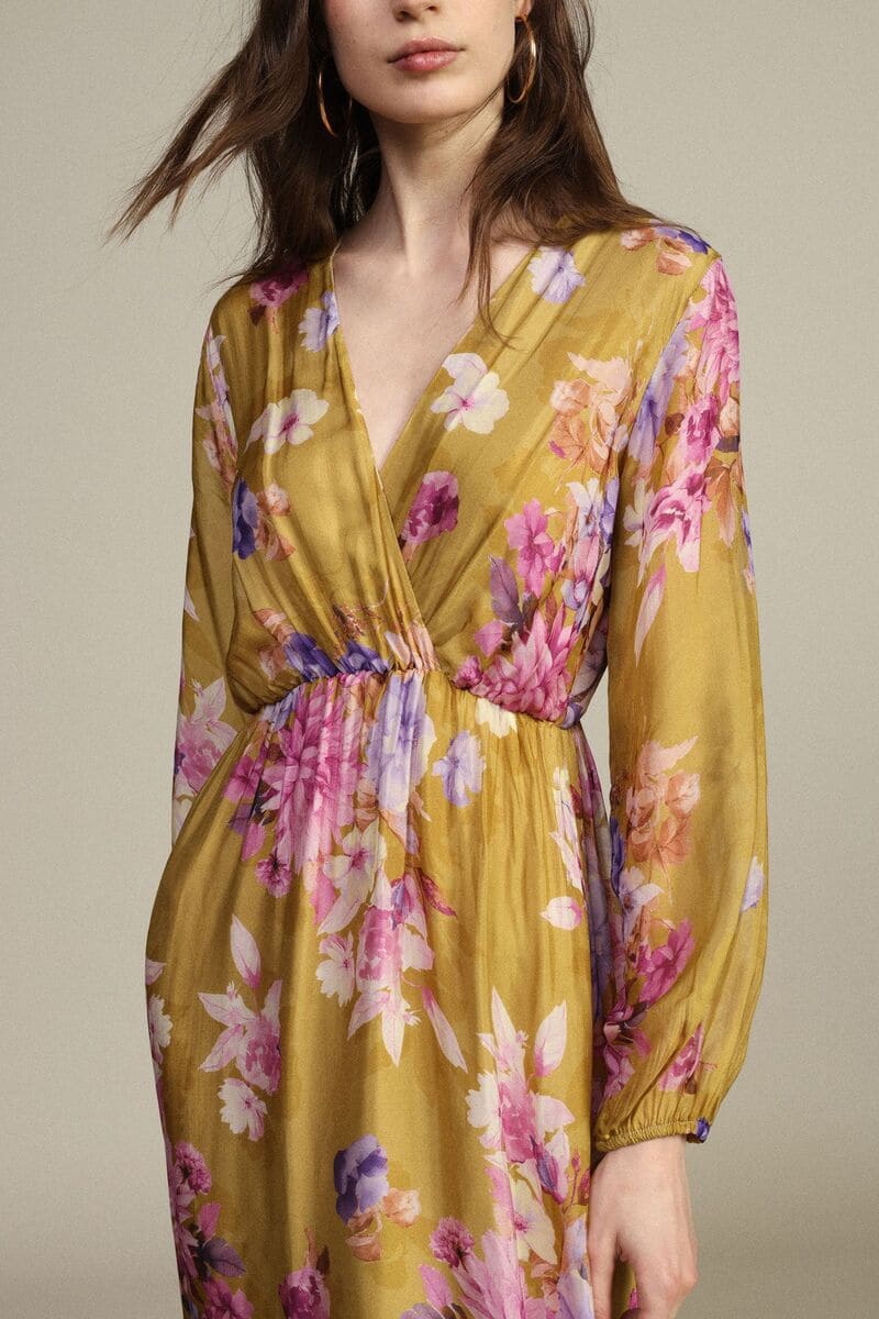DIXIE Giardino Diva Dress GoldFl
