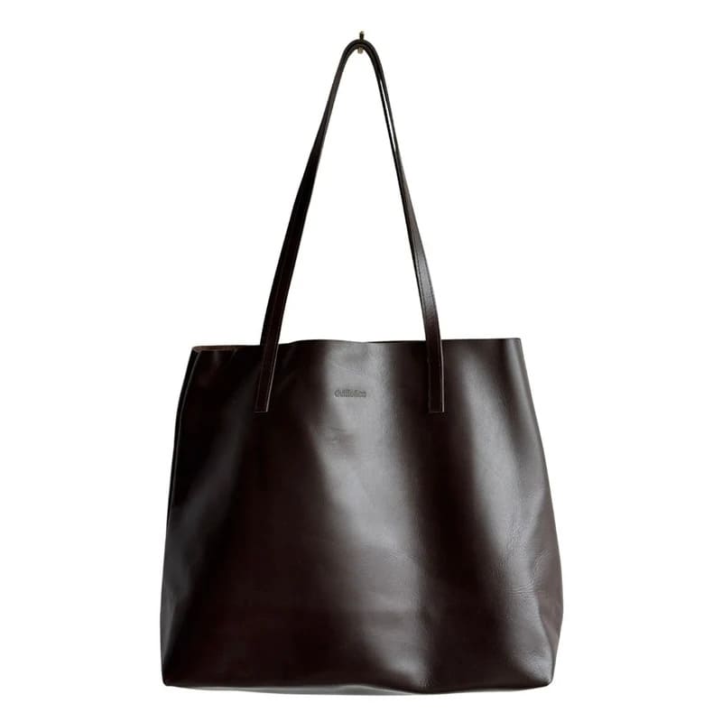 DUFFLE & CO Bri Tote Chocol