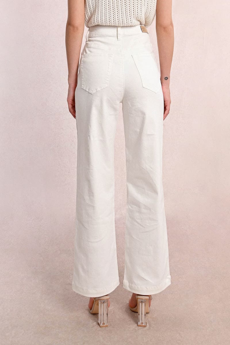 MOLLY BRACKEN Woven Pants White