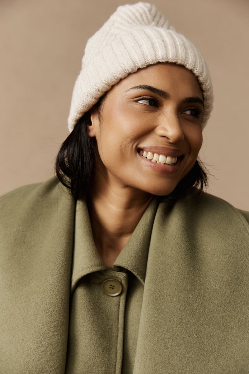 EB&IVE Sable Beanie Bisque