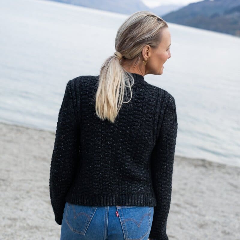 MOKE Elle Cardigan Black