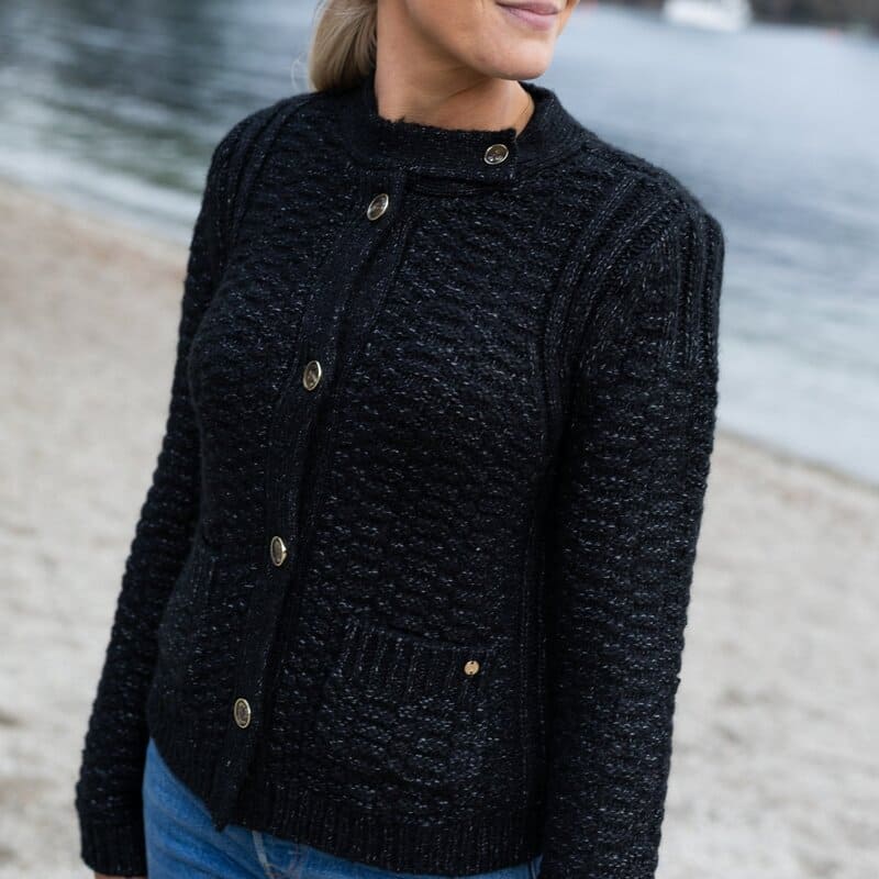 MOKE Elle Cardigan Black