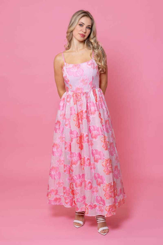 AUGUSTINE Felicity Jacq Dress Pink