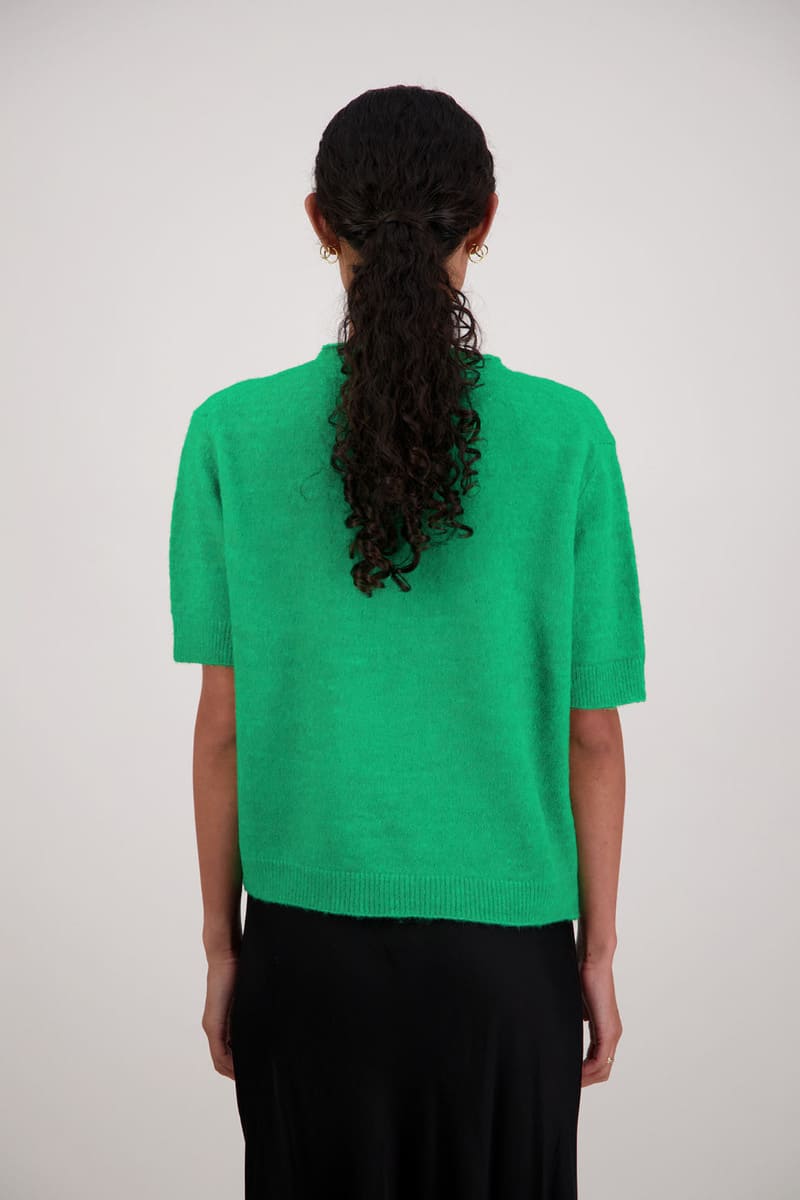 BRIARWOOD Fleur Knit Top Green