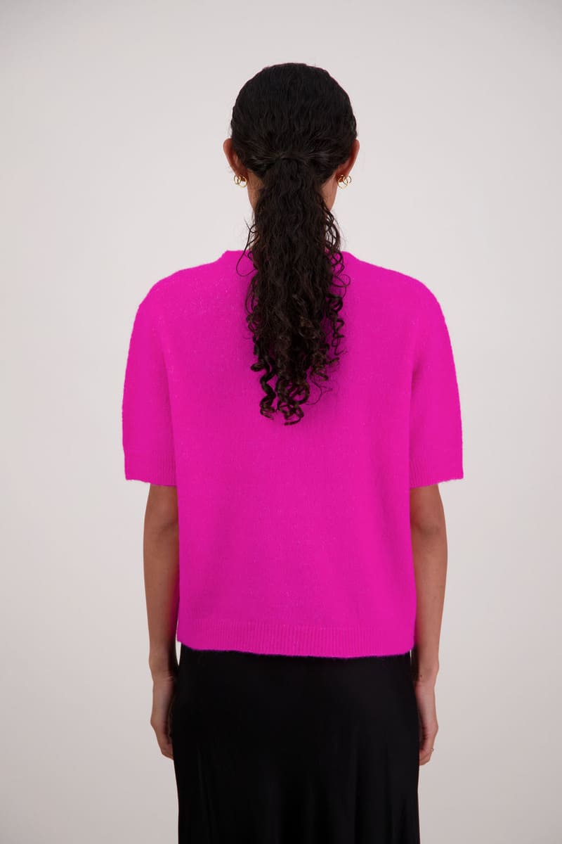BRIARWOOD Fleur Knit Top Pink