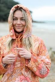 FLOCK Rain Jacket PinkPeony