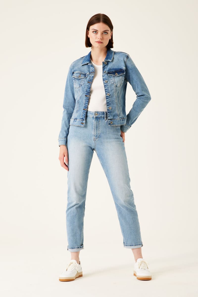 GARCIA Sofia Denim Jacket LightBlue