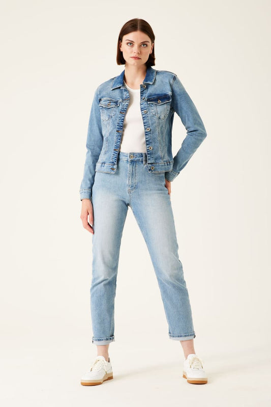GARCIA Sofia Denim Jacket LightBlue