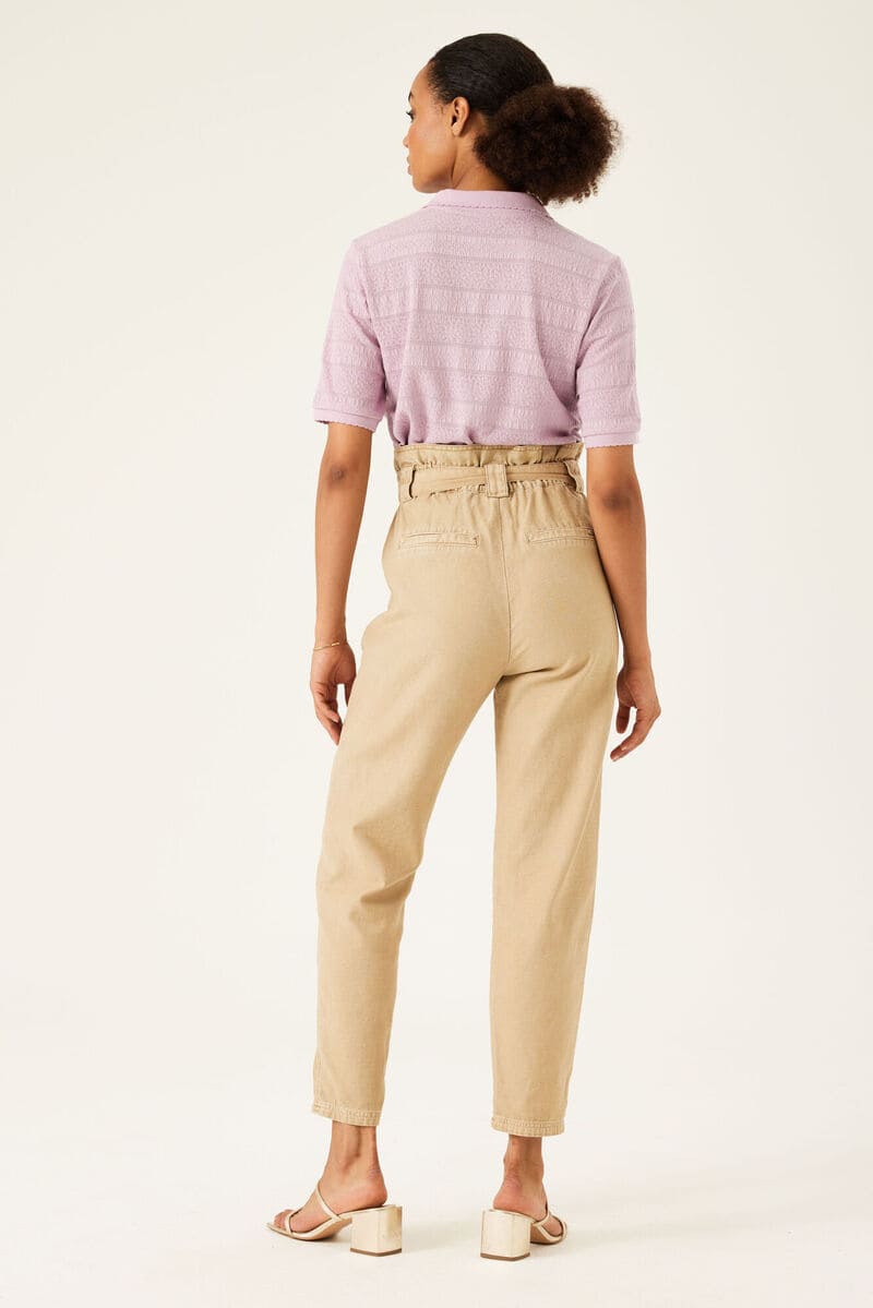 GARCIA Paperbag Belted Pants ICoffee