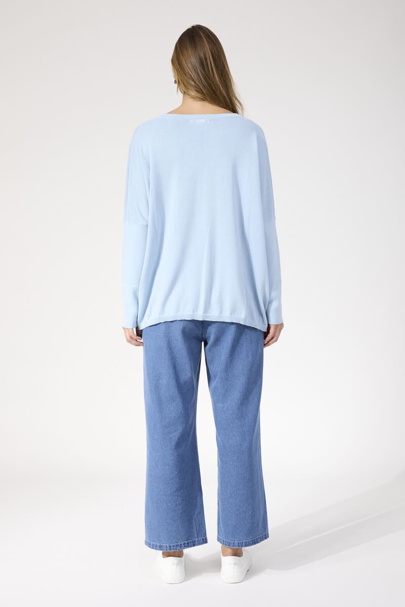 HAVEN Haven Basic Jumper Sky