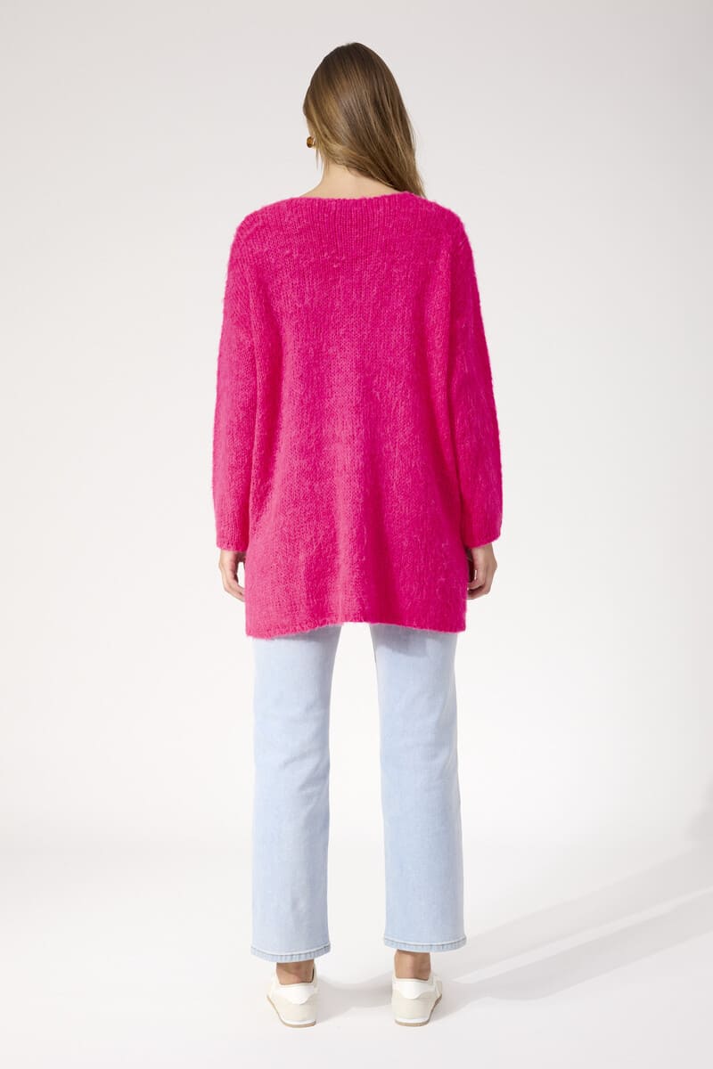 HAVEN Lyon Relaxed Jumper HPink