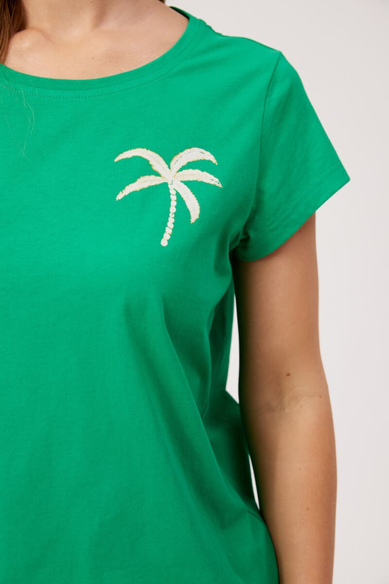 HAVEN Congo Graphic Tee Green