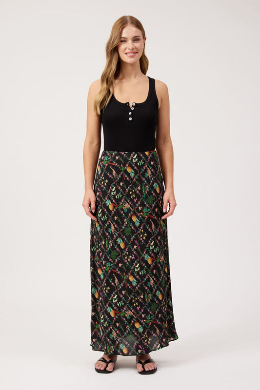 HAVEN Congo Maxi Skirt Jungle
