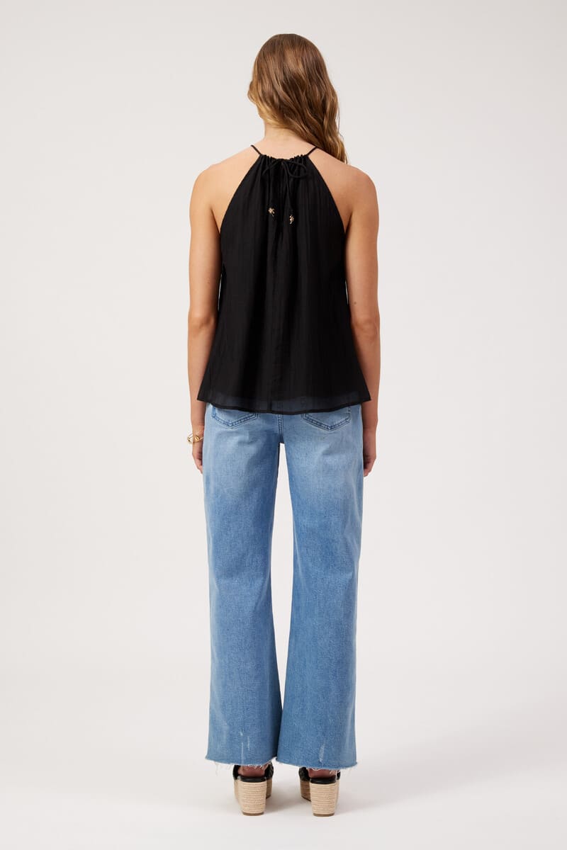 HAVEN Kenya Tank Top Black