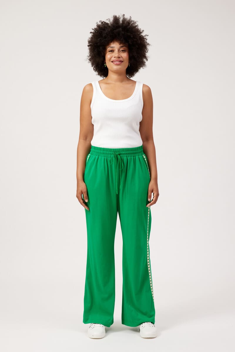 HAVEN Elba Heart Pants Green