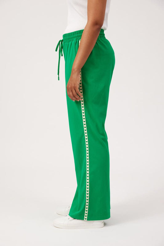 HAVEN Elba Heart Pants Green