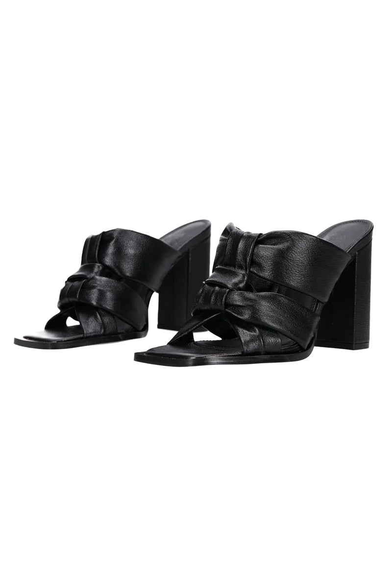 HEY MON Rochelle Heel Black