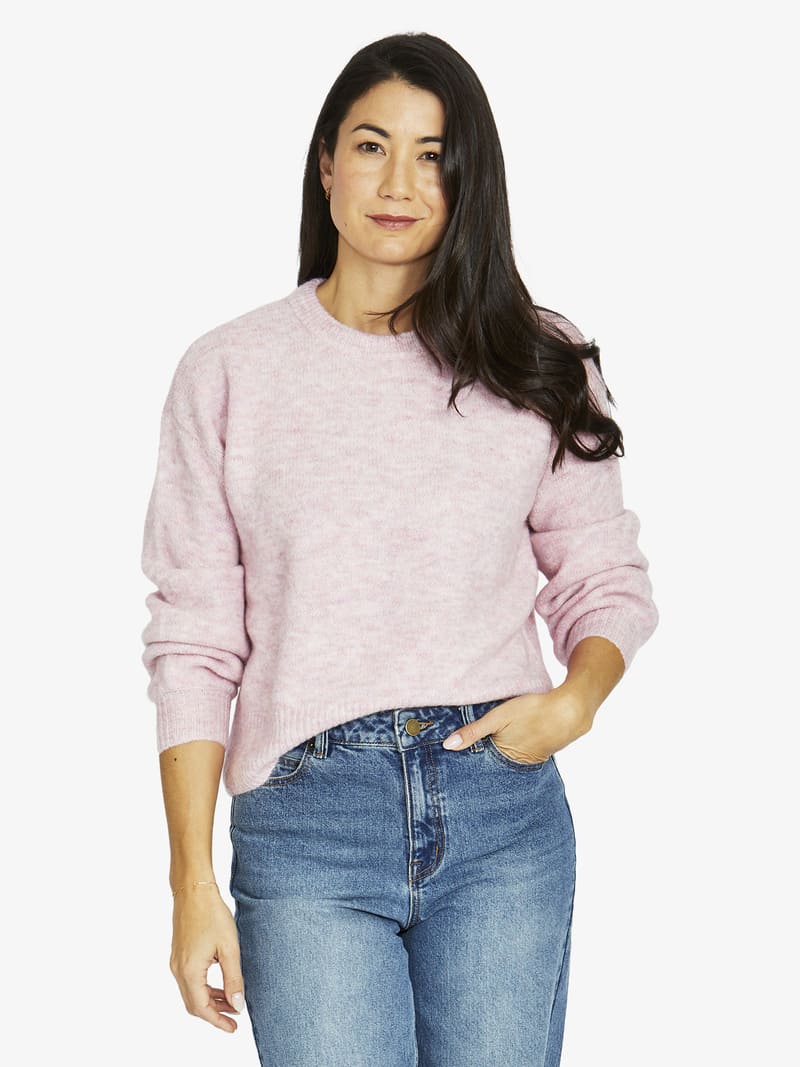 JUMP Crew Pullover PalePink