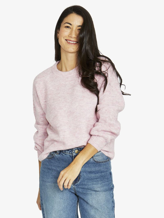 JUMP Crew Pullover PalePink