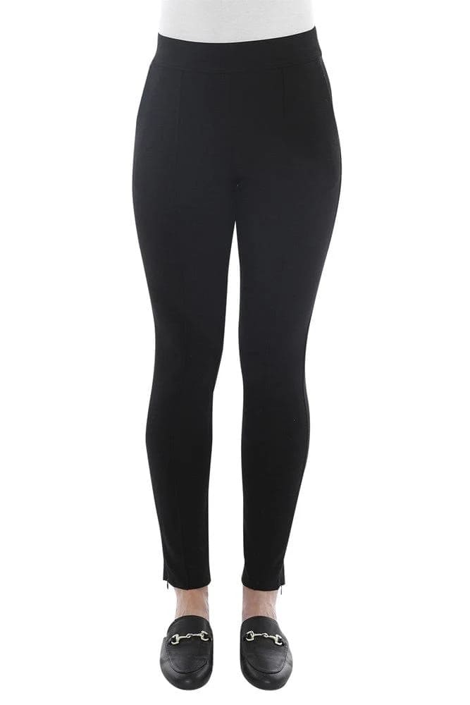 JUMP Slim Ponte Pants Black