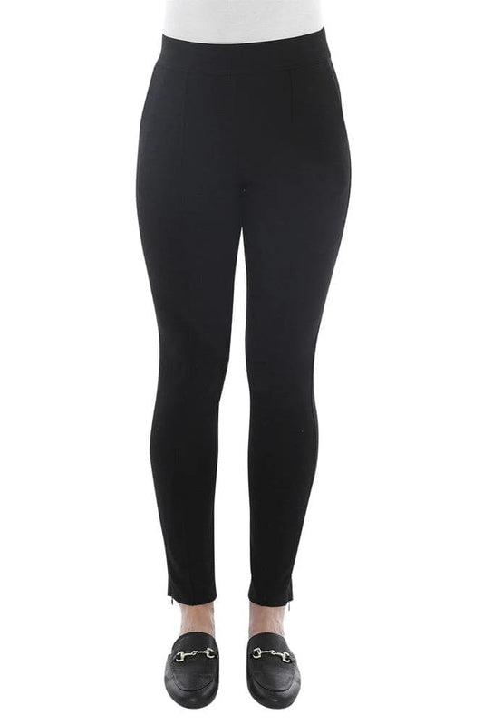 JUMP Slim Ponte Pants Black
