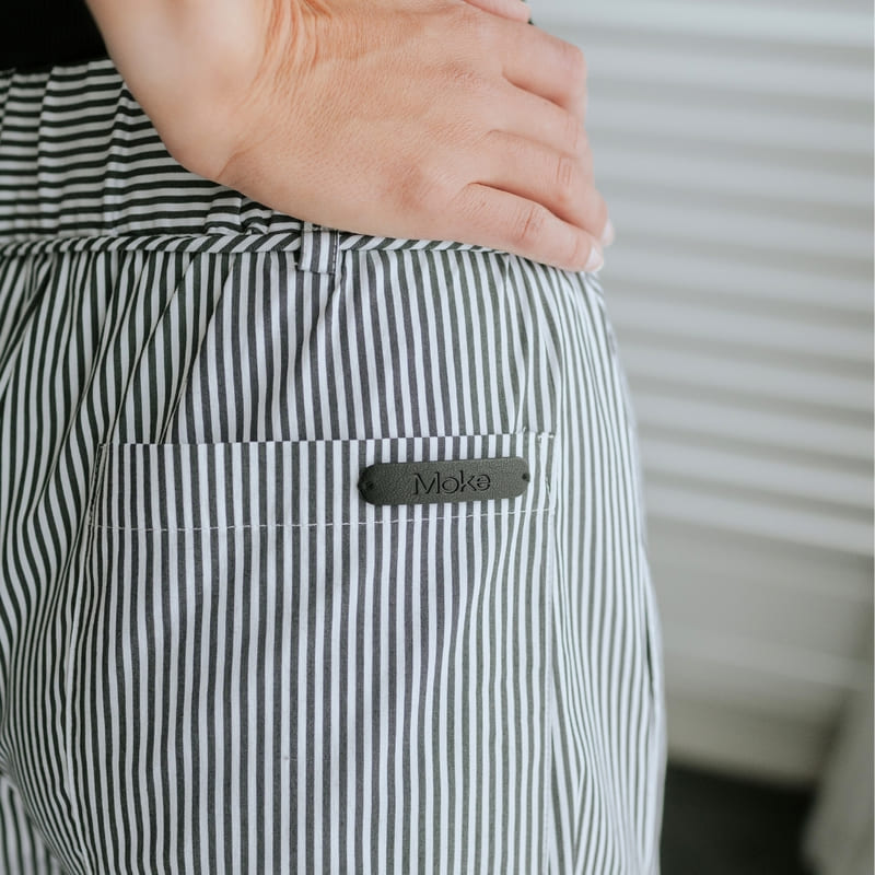 MOKE Juno Relaxed Pants Stripe