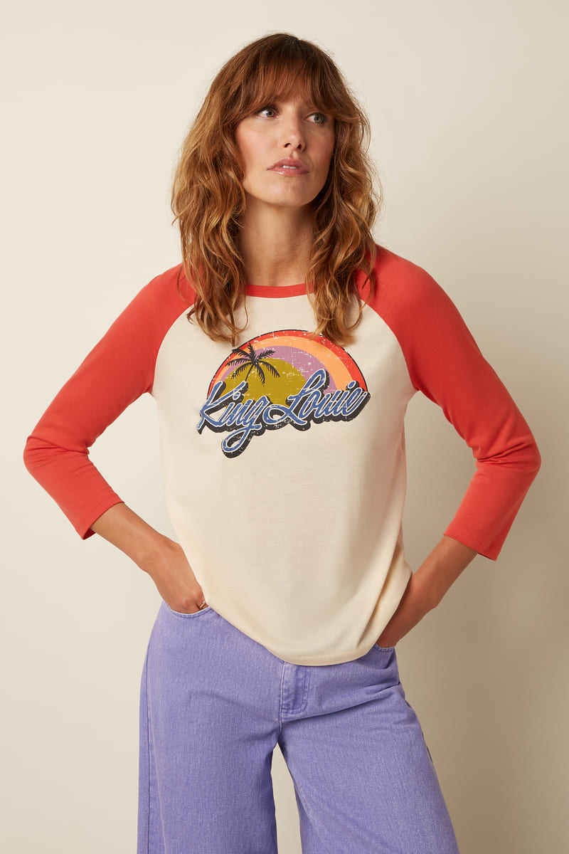 KING LOUIE Raglan Placem Tee SummerFig