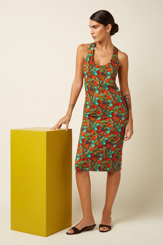 KING LOUIE Orsola Puerto Dress StBlue