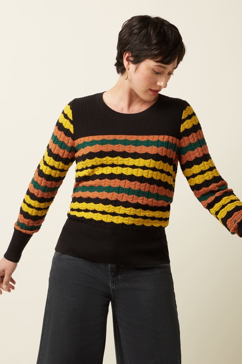 KING LOUIE Bella Royal Top Black