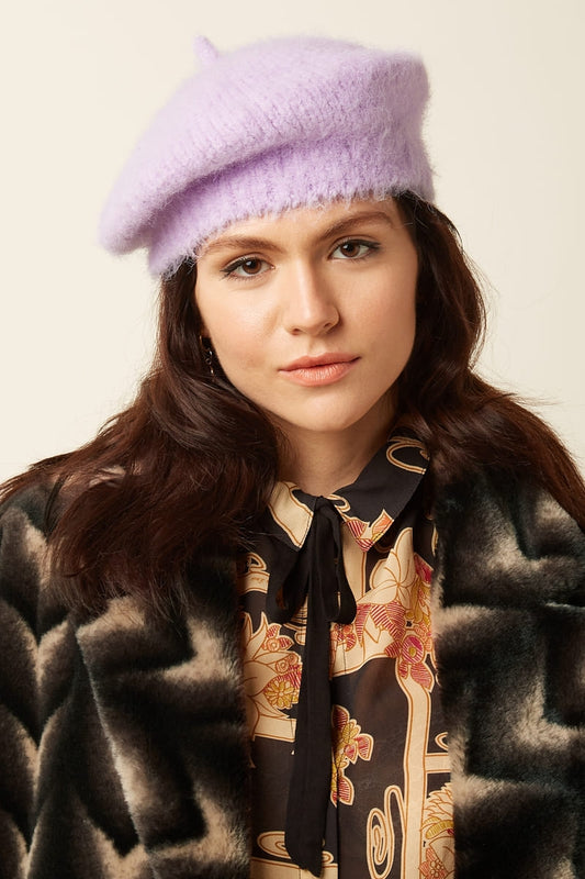 KING LOUIE Posh Beret CLilac
