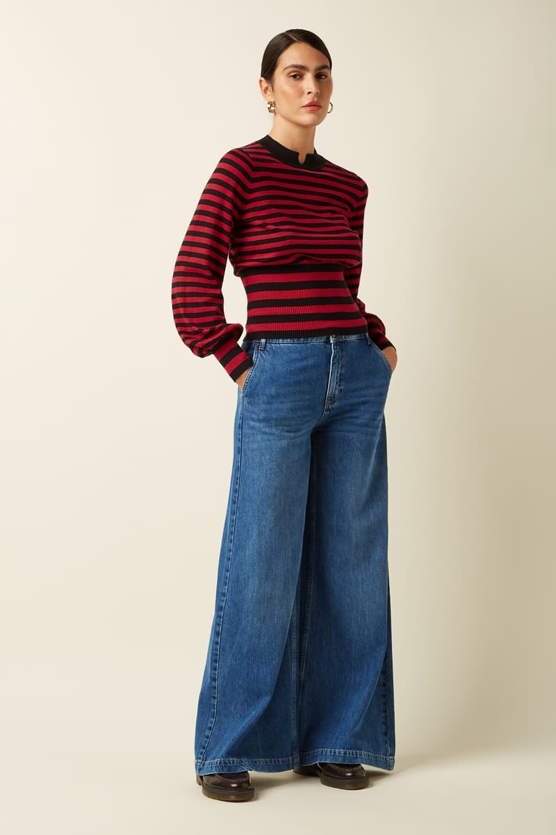 KING LOUIE Flavia Berry Top ChiliRed