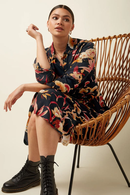 KING LOUIE Olive Neve Dress Black