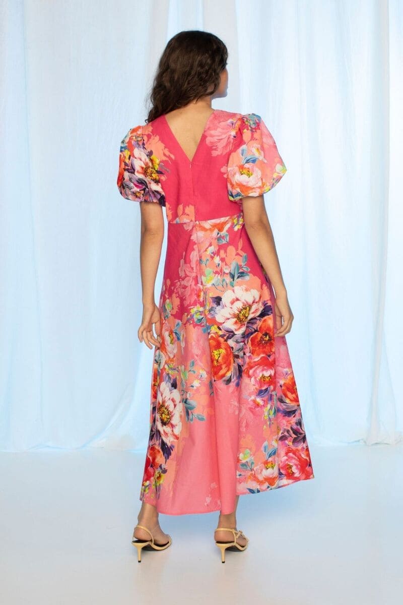 KACHEL Arianna Dress Vivid Petals