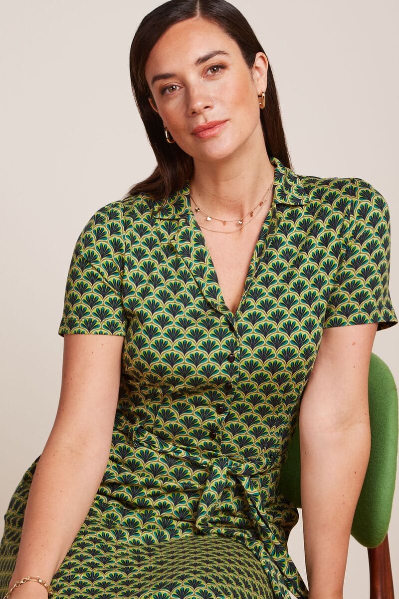 KING LOUIE Sheeva Touche Dress BBlue