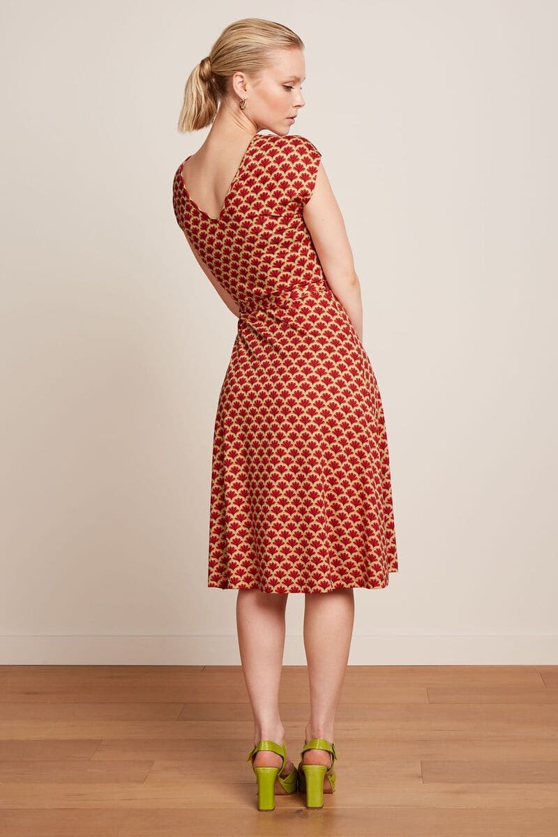 KING LOUIE Mira Touche Dress TRed