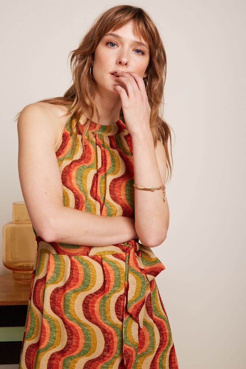 KING LOUIE Virna Jiggy Dress RRed