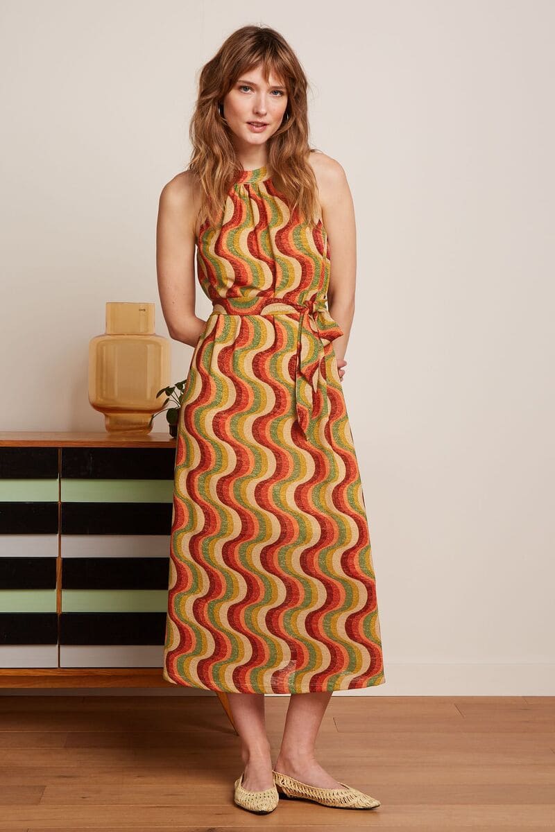 KING LOUIE Virna Jiggy Dress RRed