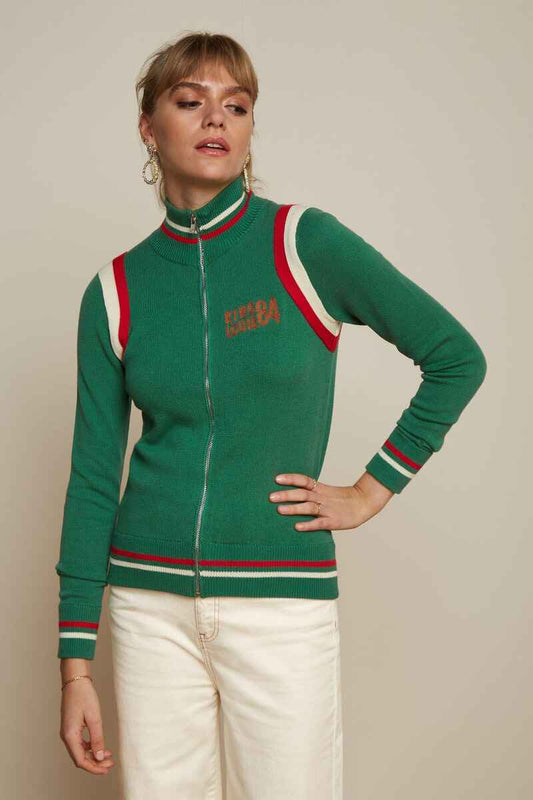 KING LOUIE Cyclo Chesini Cardy Green