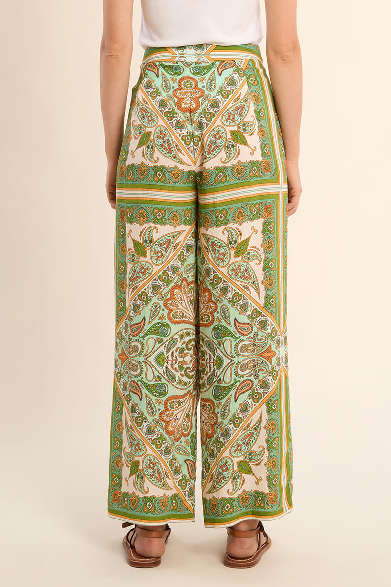 MOLLY BRACKEN Woven Pants GreenInes